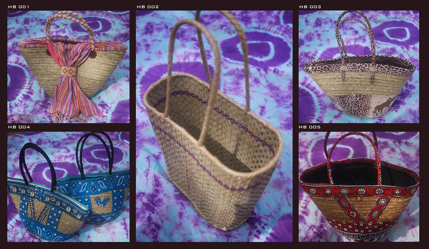 product-handbags Hand woven bags by nonprofit NGO group