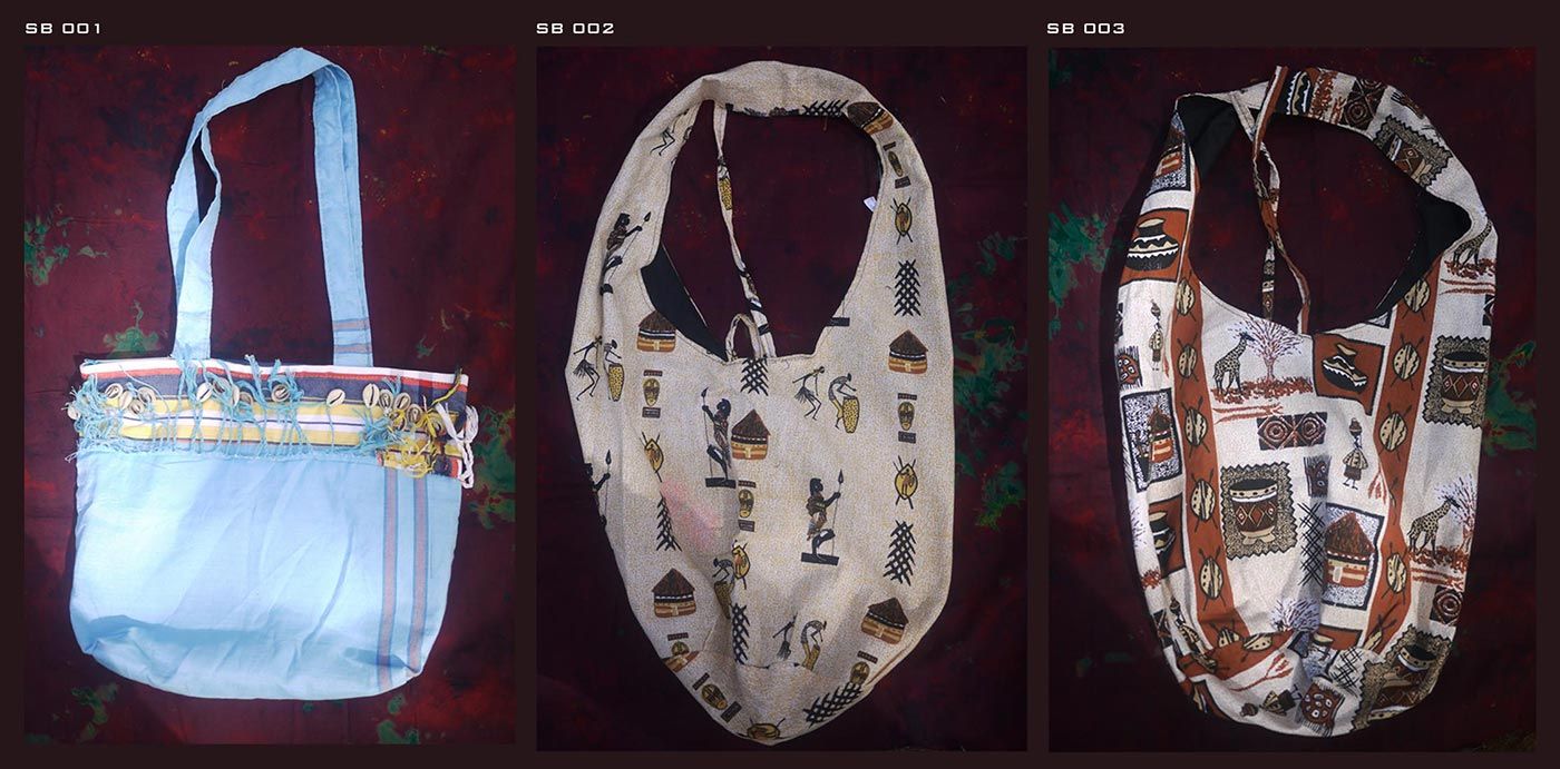 products-shoulderbags Bags made by women in Africa to support community projects